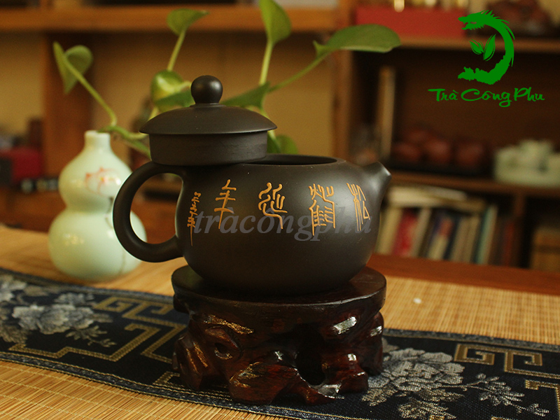 Ấm Tử Sa Tây Thi Tùng Hạc Diên Niên ATS1114